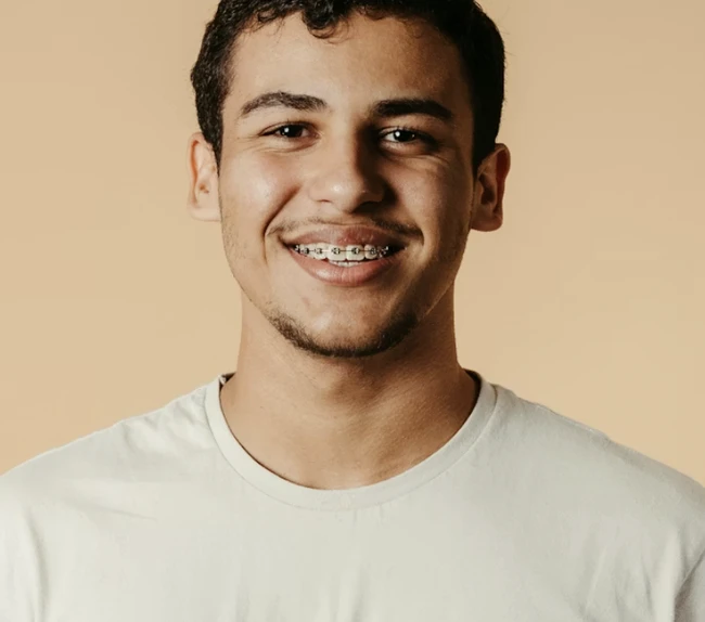 Consultation Photo 1 - Man with braces